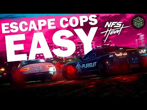 Escape Heat 5 with a Level 16 Car! - 5 INSANELY EASY WAYS to Escape Cops In NFS Heat.