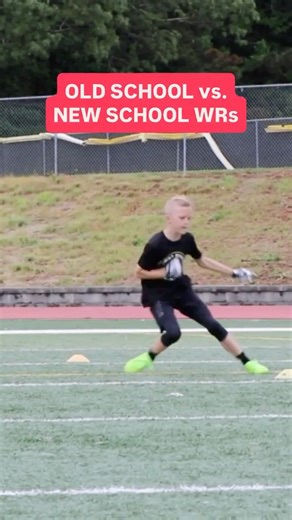 First Down Training on Instagram: "OLD SCHOOL vs. NEW SCHOOL WRs"