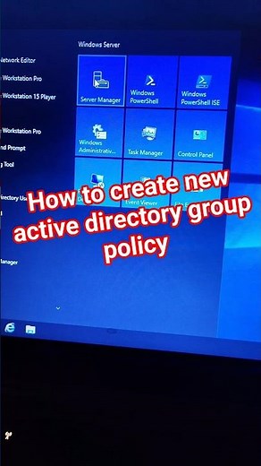 🔥🖥️ Create a New Domain Group Policy in Active Directory #GroupPolicy #ActiveDirectory #ITParivar