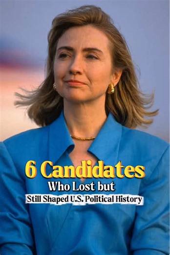 6 Candidates Who Lost but Still Shaped U.S. Political History #AmericanHistory #USHistory #history #leadership #legacy