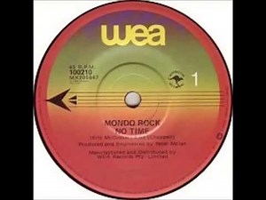 Mondo Rock - No Time (Original Studio Version)