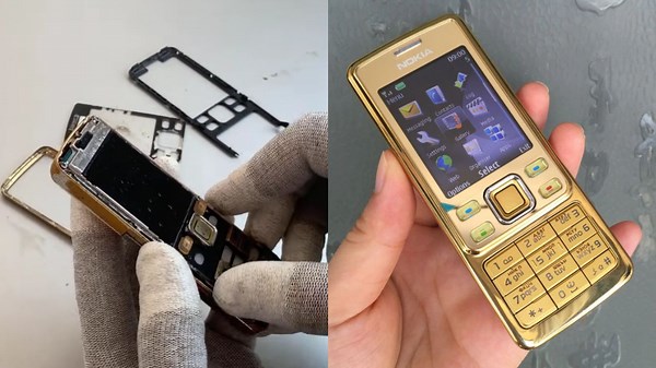 Restoring an Old Nokia 6300 Gold to Its Original Glory