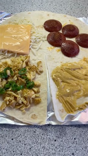 Making the Famous Tiktok wrap — is it worth the hype 🌯🌯🌯 #shorts #tiktoklifehack #wrap