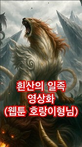 흰산의 일족 영상화 2탄 (웹툰 호랑이형님)