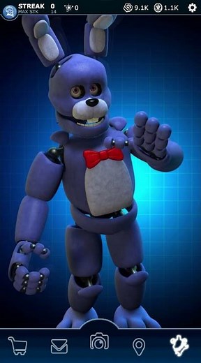 Prototype Classic Bonnie FNAF AR Workshop Animation
