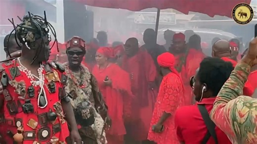 In the sacred rhythm of Homowo, we gather as one, clothed in red, crowned with the grace of tradition. We dance to the whispers of those who came before, each step a tribute, each drumbeat a memory. It is more than a festival. It is the spirit of who we are, Our unity made visible, Our heritage alive and moving forward. Rooted in custom, blooming in peace, We come wrapped in color, culture and community. Through sacred rites and shared joy, We honor the past and bind ourselves anew. This is our 