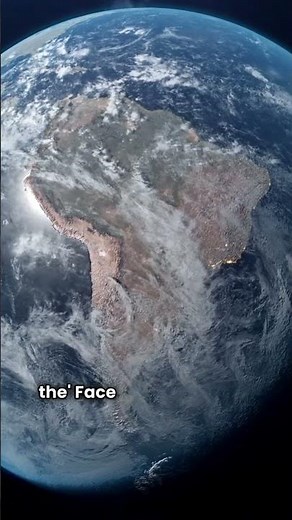 What If Earth Had a Human Face? 🌍😮 | Mind-Blowing Space Fact #Shorts”