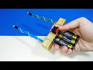 How to make a foam cutter with battery | DIY foam cutting machine at home