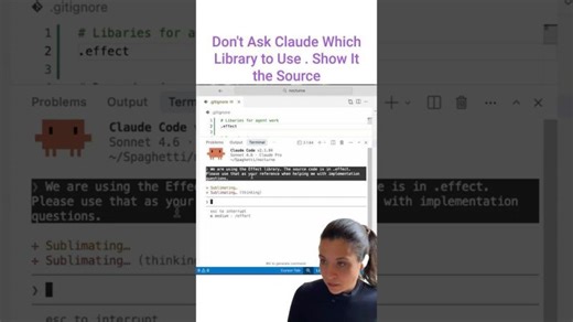 Don t Ask Claude Which Library to Use. Show It the Source | Nele Uhlemann