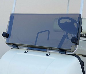 Club Car Onward / Tempo Golf Cart Windshield - Foldable (Choose: Tinted or Clear)