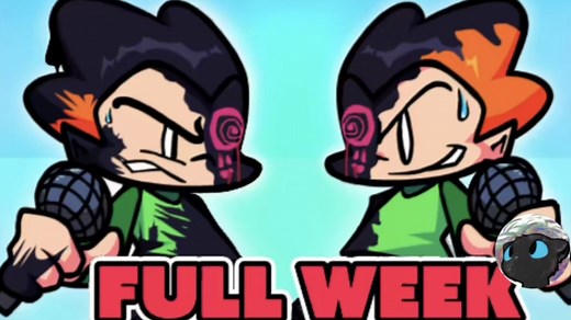 【全阶段展示】Friday Night Funkin Corruption Pico Week (FULL WEEK)