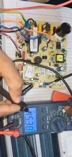 Inverter AC IDU PCB Cold Testing and Live Testing #inverter #pcb #live #cold #testing #fblifestyle | Technical Support Asif