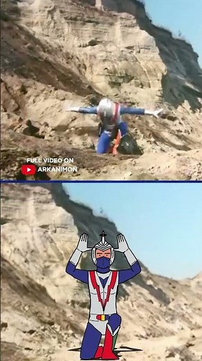 Zone Fighter Transformation Original vs Animated #tokusatsu #zonefighter