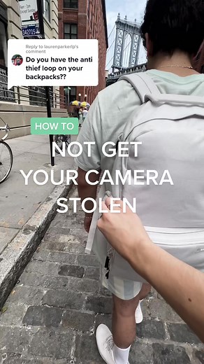 Replying to @laurenparkerlp we got your back(pack) 🤪 #brevite #backpack #antitheft #stolen #design