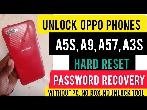 OPPO A5S HARD RESET || OPPO A5S FORGOT PASSWORD UNLOCK || PASSWORD RECOVERY WITHOUT PC |NO BOX |2025