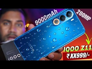 iQOO Z11 5G First Look is Here With 9000mAh 🔥