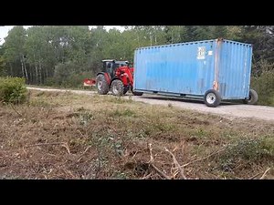 Moving a 20ft shipping container