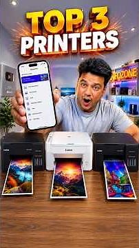 "TOP 3" INKJET & INKTANK Printers under ₹5000 #printer #inktank