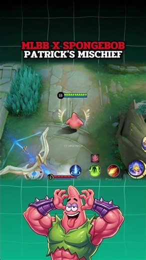 Patrick star membuat mobile legends bergetar | MLBB #mlbbcreatorcamp #infomlbb #shortmlbb