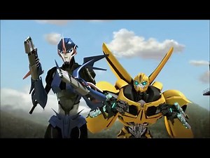 Bumblebee and Arcee vs Knock Out