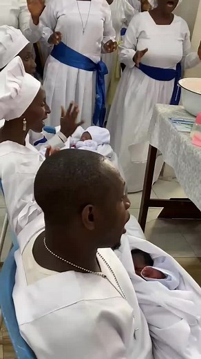 God of Sbj Oshoffa did it 👉A Twin(female) and a baby boy, This Halleluyah reach like 10000 #celestialgeneration #ccc #celestial