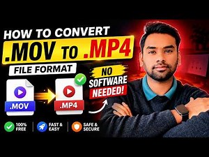 🎬 .MOV to .MP4 Converter Trick! ✅ 100% Free & No Software Needed 🔥