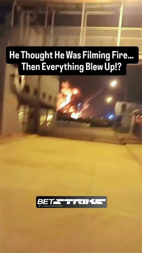BoomBlastExplosion on Instagram: "The closest anyone should ever get to a burning building? Not here. This footage captures the exact second a fire erupts into a violent, structure-shaking explosion. ⚠️ Being this close was a fatal gamble. Never underestimate the unpredictability of flames and trapped gas. Was it a backdraft or a gas buildup that caused this massive secondary blast? Drop your analysis below—this one is wild. Shockproof your feed—hit follow for more extreme, high-risk footage. #b