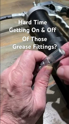 How to Easily Attach & Detach From a Grease Zerk Fitting