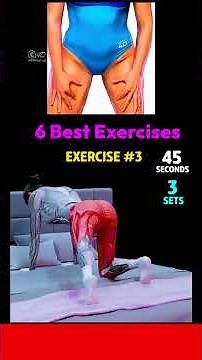Inner Thigh Fat + Hip Dips + Saddlebags - 20 Min Thigh Slim Workout On Bed — Day 3
