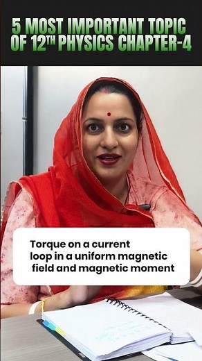 Moving Charges and Magnetism | Most Important Topics | Class-12th #physics12