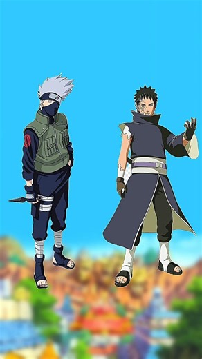 ⚡ Obito Uchiha vs Kakashi Hatake 😱 Power Truth! 🔥#AnimeShorts