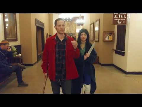 "The Shining" Overlook Hotel Walkthrough (The Awahnee Lodge) - Then & Now