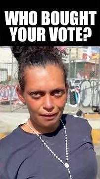 Skid Row Homeless Admits on Camera Which Dems Buy Their Votes