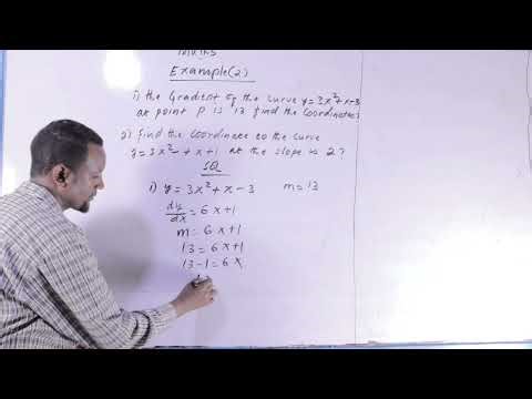 Calculus | coordinates given gradient | lesson 11