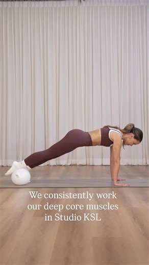 Katrina Scott on Instagram: "Our deep core (TVA) acts as an inner corset. We need to train it consistently to get results. We had our top live workout in @Studio.KSL yesterday and here are 5 moves from class! 🔥 Which is your favorite? Comment KSLcore and I’ll DM you a link to a free 5 Day Plan in Studio KSL 📲 The Thrive in 5 Plan is a great place to start working on your core! It includes workouts, recipes, + access to the entire app! See you in this weekends live class 🤍 It’s the celebration