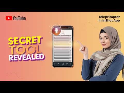 Game-Changing Feature! - How to Use the New Teleprompter in InShot Video Editor App