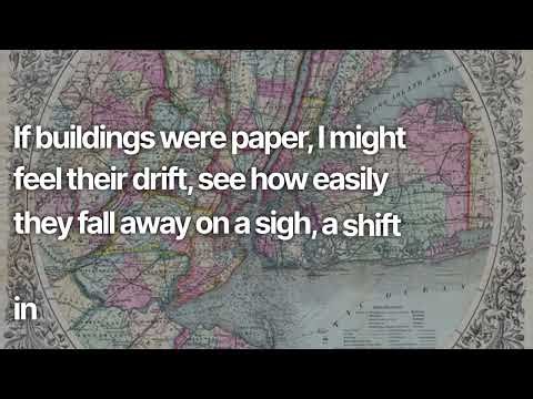 Tissue by Imtiaz Dharker | Immersive Poetry Reading