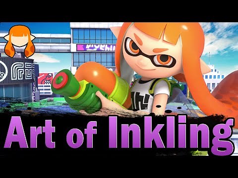 Smash Ultimate: Art of Inkling