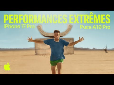 pub Apple  iPhone 17 Pro | Puce A19 Pro | Performances extrêmes