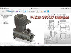 Fusion 360 Tutorial #66 | 3D Model Advanced Engineer Design