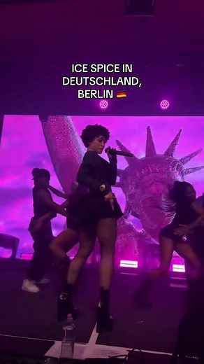 Ice Spice Performs 'Did It First' in Berlin, Germany