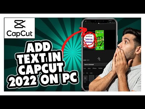 CapCut for PC: How to add text