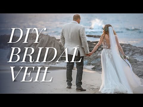 DIY Tulle Wedding Veil | Paige Handmade