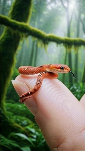 Cutest Baby Snakes Ever 🐍 #shorts #snack