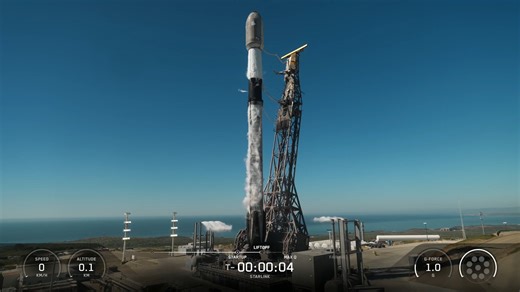 SpeaceX-猎鹰9号火箭成功发射，将25颗星链卫星送入低地球轨道