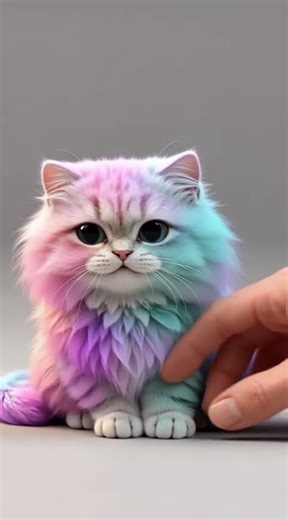 Purr-fectly Satisfying 3D Cat Slime 🐾💖