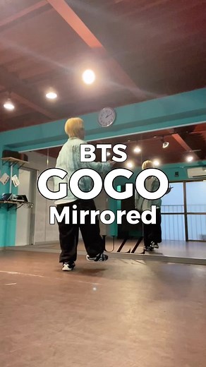 BTS GoGo Dance Mirrored Tutorial