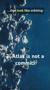 3I Atlas is not a commit ! #spacex #facts #science #astronomy #spacescience