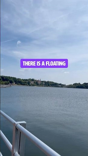 A floating walking track in Marlborough MA! Walk on water!