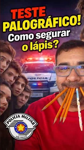 Teste Palográfico: Como Segurar o Lápis Corretamente para o Concurso da PM!